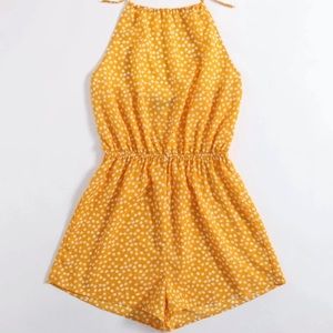 SHEIN halter romper size small